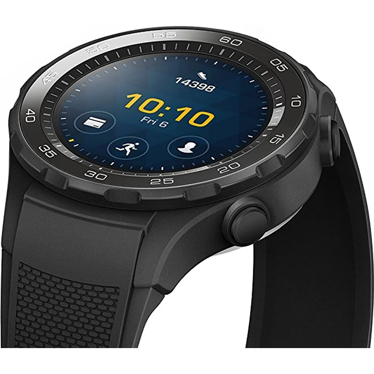 Huawei Watch 2 Smartwatch GPS, Unisex, Einheitsgröße, Metallgehäuse, Carbon Black – Bild 3