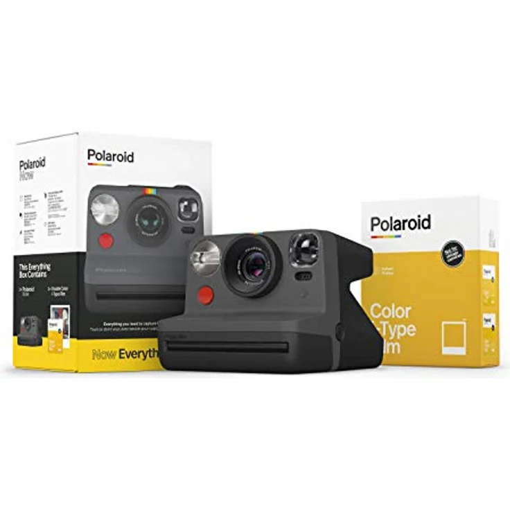 Polaroid - 6026 - Polaroid Now schwarz Everything Box - 2 i-Type Color Film
