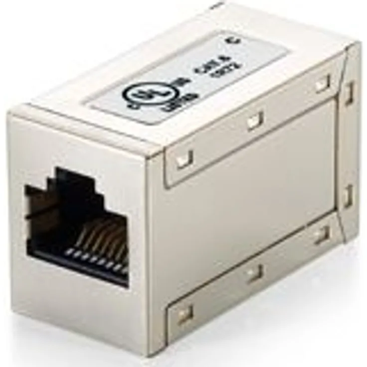 Equip RJ45 Kupplung 1-1 Cat6 geschirmt Polybeutel