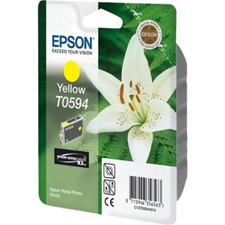 Epson T0594 Tintenpatrone Lilie, Singlepack gelb