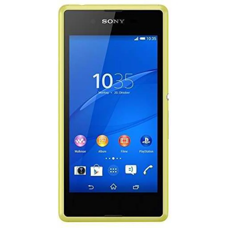 Sony Xperia E3 gelb – Bild 1