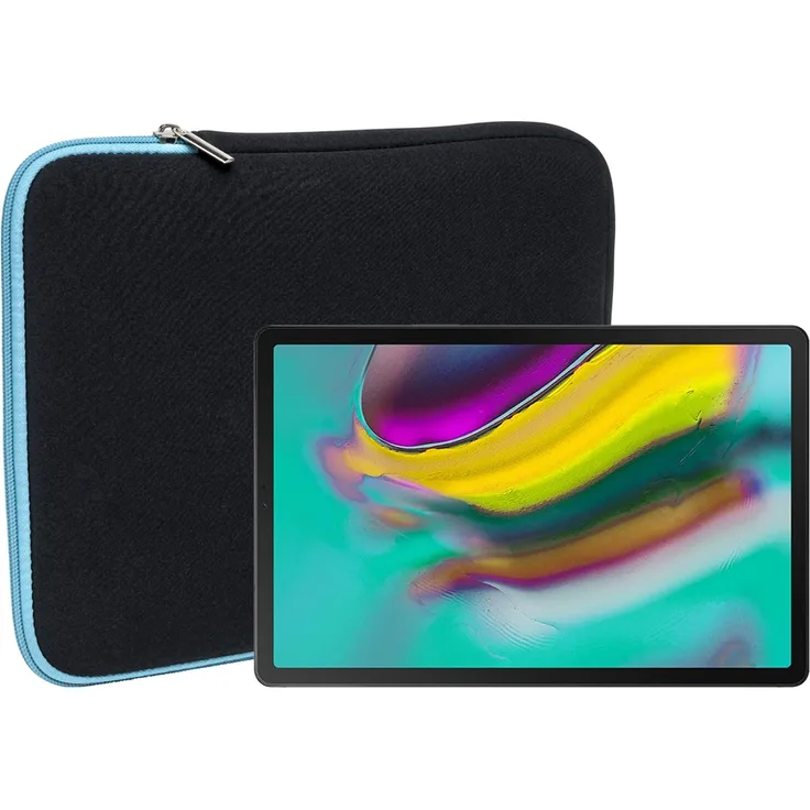 Slabo Case Neopren für Samsung Galaxy Tab S5e schwarz, türkis