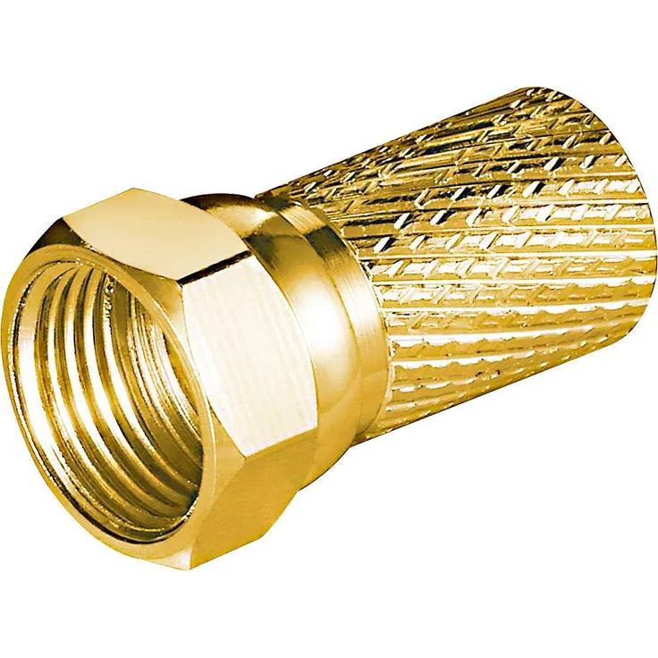 Goobay 51868 Aufdreh-F-Stecker, 7, 0 mm