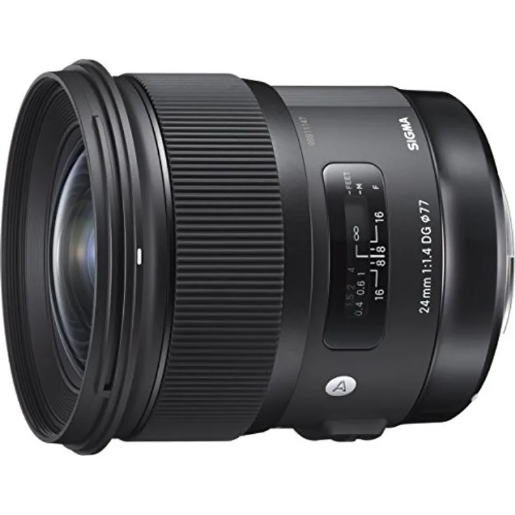 Sigma 24mm F1,4 DG HSM Art Objektiv (77mm Filtergewinde) für Canon Objektivbajonett