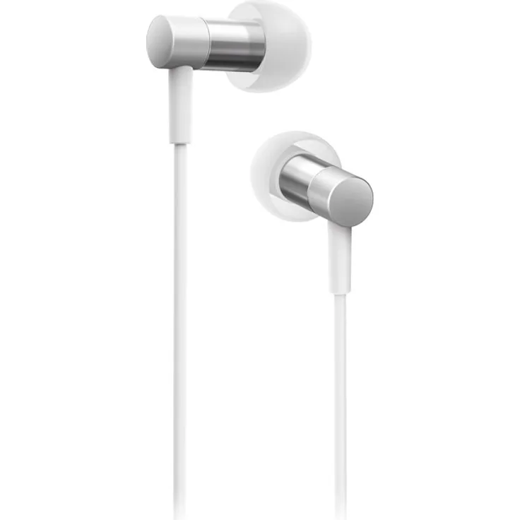 Pioneer SE-CH3T(S) Hi-Res Audio In-Ear Kopfhörer (Aluminiumgehäuse, Bedienelement, Mikrofon, leicht-kompakt-bequem, für iPhone, Android Smartphones, minimalistisches Design) Silber