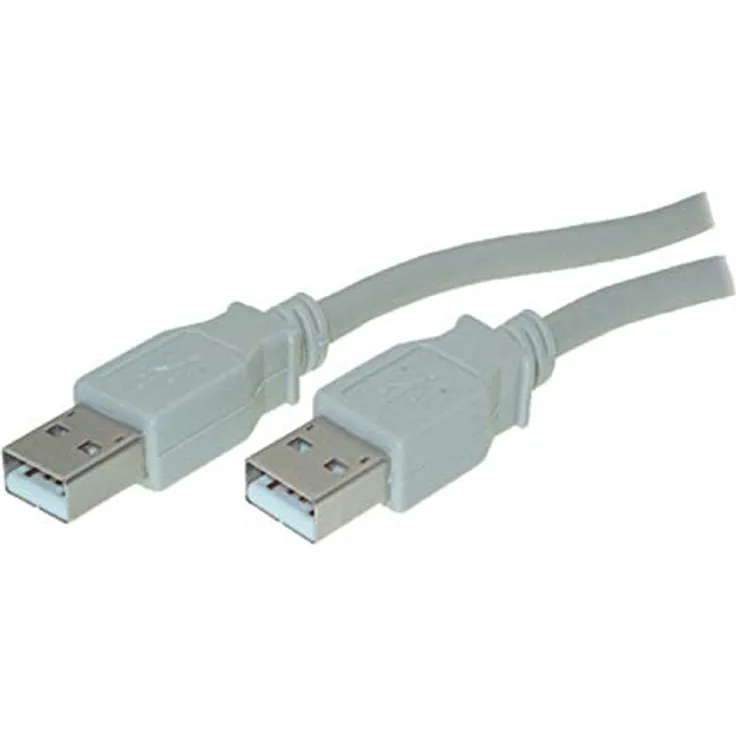 USB Version 1.1-2.0 Kabel, USB-A Stecker-Stecker 0,5 m (11005000)