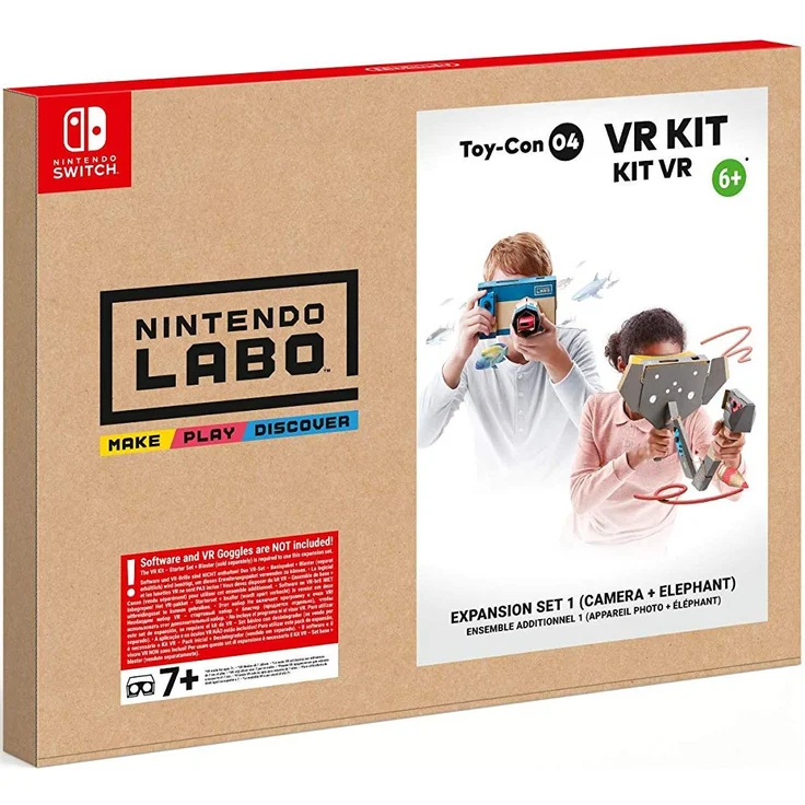 Nintendo Labo - Toy-Con 04 VR-Kit Erweiterungspaket 1 (Kamera + Elefant) (Switch) – Bild 1