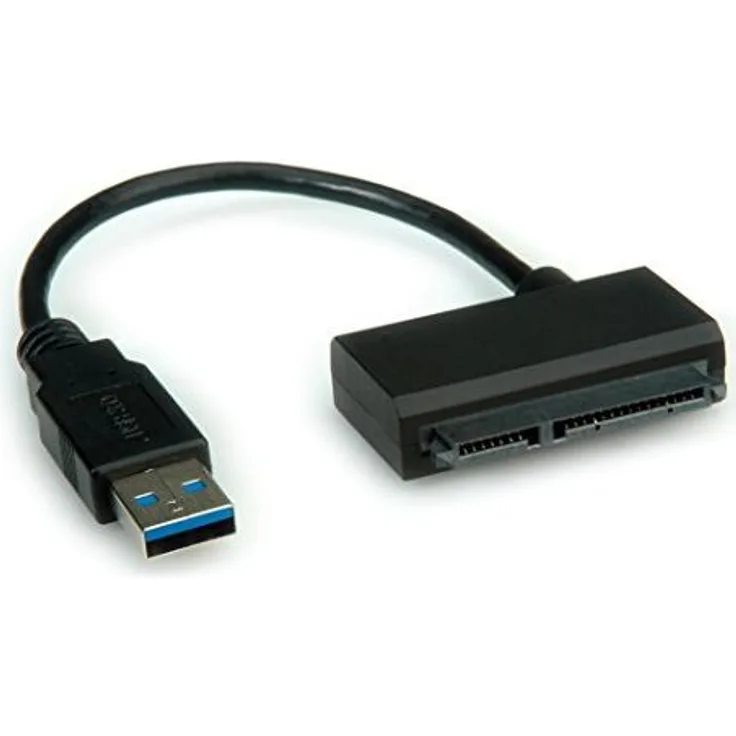 ROLINE 12021043 USB 3.0 auf SATA 6.0 Gbit-s Konverter schwarz