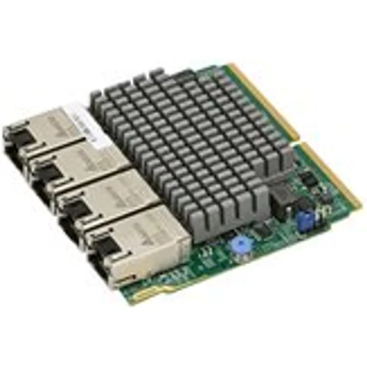 Supermicro Add-on Card AOC-MTG-I4TM - Netzwerkadapter - 10Gb Ethernet x 4 - für SuperServer 7088B-TR4FT SuperStorage Server 2028R-DN2R20L, 2028R-DN2R40L, 6048R-E1CR90L