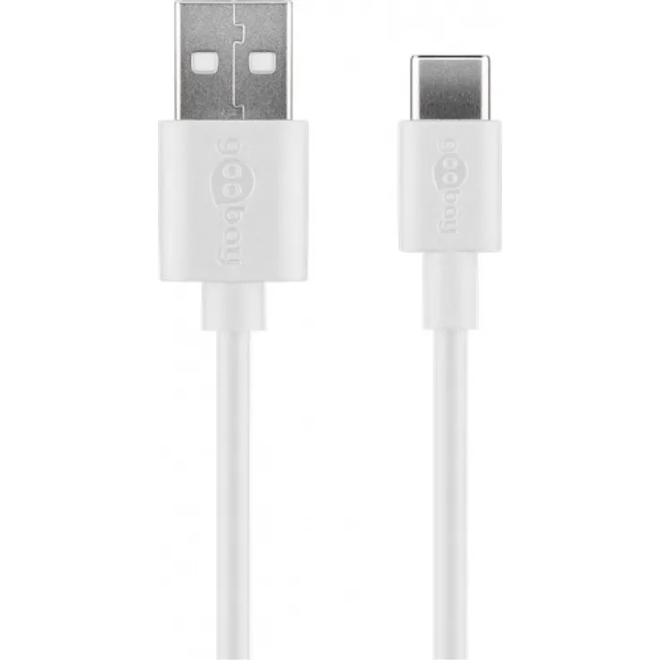 USB-C Lade- und Synchronisationskabel für alle Geräte mit USB-C Anschluss, 1 Meter