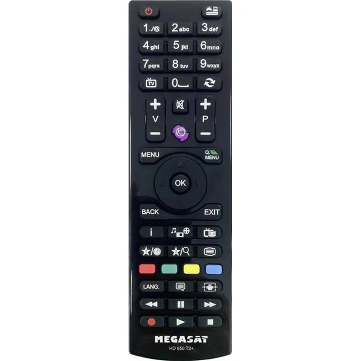 Megasat DVB-T-Receiver HD 650 DVB-T2+, 230 Volt, HDMI, EPG, schwarz – Bild 3