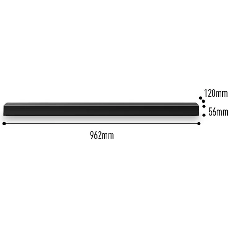 Panasonic SC-HTB400EGK 2.1 Soundbar mit Subwoofer, kabellos/kabelgebunden, geeignet für TV, schwarz – Bild 11