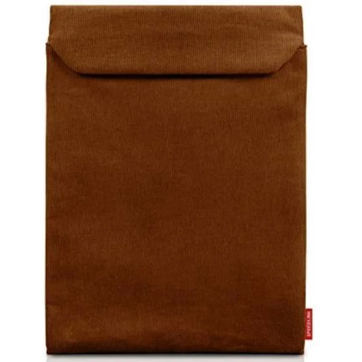 Speedlink leichte Transporthülle - CORDAO Cord Sleeve (Rundum-Schutz vor Kratzern - edles Cord-Design - weiches, schonendes Material) Tablet-PC's - Pads bis 10,1''-25,6cm braun