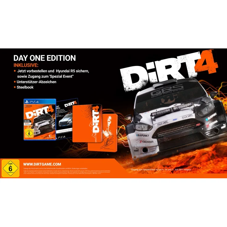 Dirt 4 (Day One Edition) inkl. Steelbook (PS4) - Preisvergleich – Bild 3