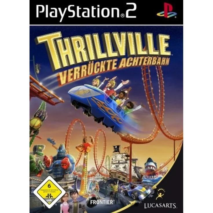 Thrillville - Verrückte Achterbahn (PS2)