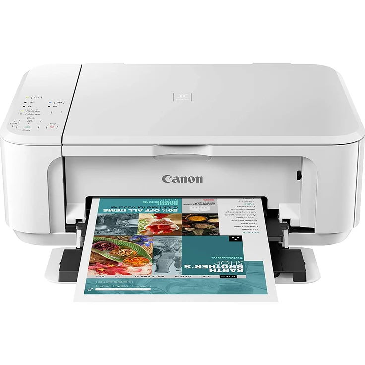 Canon PIXMA MG3650S (3-in-1) Multifunktionsdrucker - (Tintenstrahl) Farbe, Druckgeschwindigkeit: 10 s/w, 5,7 Farbe, Auflösung: 4800 x 1200, USB, WLAN, AirPrint, Cloud Print (0515C109) – Bild 4