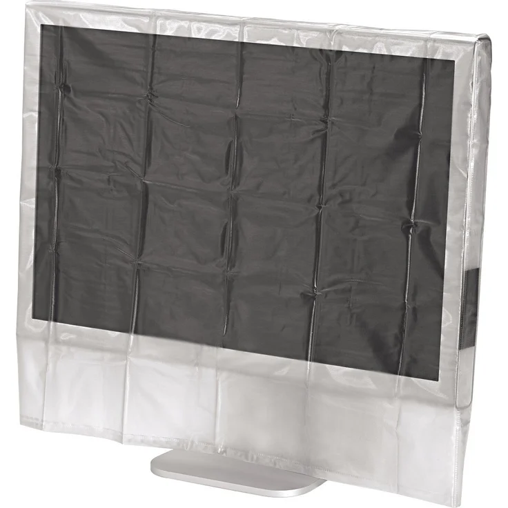 Hama Bildschirm Staubschutz-Hülle (für Monitore von 61 bis 66 cm (24 - 26 Zoll)) transparent - Preisvergleich – Bild 1