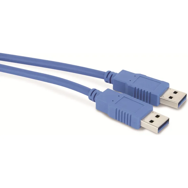 S-Conn USB 3.0 0.5m - 2.0/3.0 (3.1 Gen 1) - USB A - USB A - Männlich/männlich - Gerade - Gerade (CO 77030-1)
