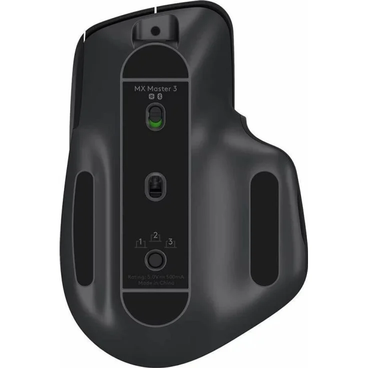 Logitech MX Master 3 Advanced Maus - Schwarz - Business Edition [Dual Connect, 2,4GHz & Bluetooth] Bulk – Bild 4