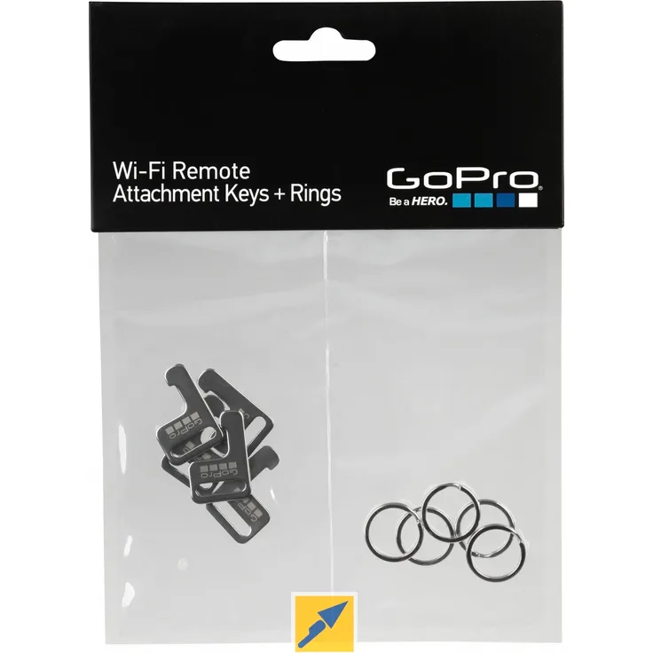 GoPro Sicherungsschlüssel (Schlüsselringe, geeignet für Smart Remote, Wi-Fi Remote)