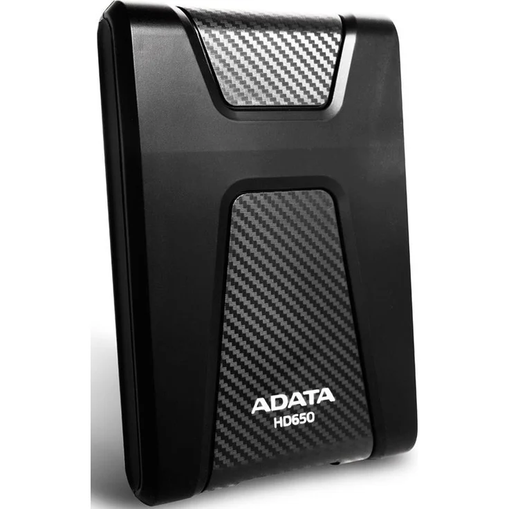 ADATA DashDrive Durable HD650 - Festplatte - 1 TB - extern (tragbar) - 2.5 Zoll (6.4 cm) - USB 3.0 - Schwarz (AHD650-1TU3-CBK) – Bild 2