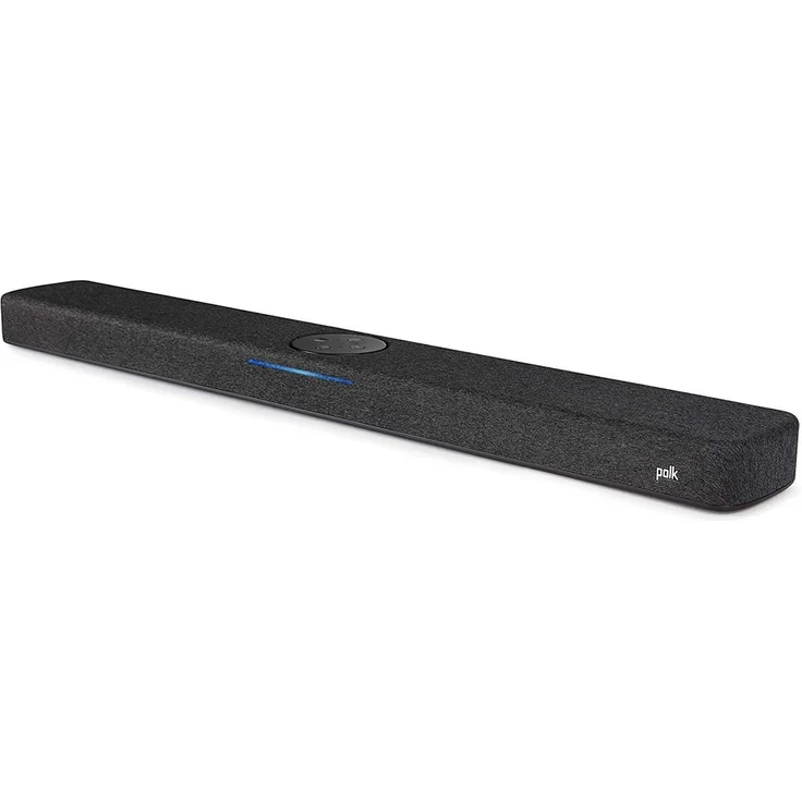 Polk Audio React 2.0 Soundbar mit Subwoofer, Dolby Atmos, Amazon Alexa, kabellos/kabelgebunden, geeignet für TV, schwarz  – Bild 1