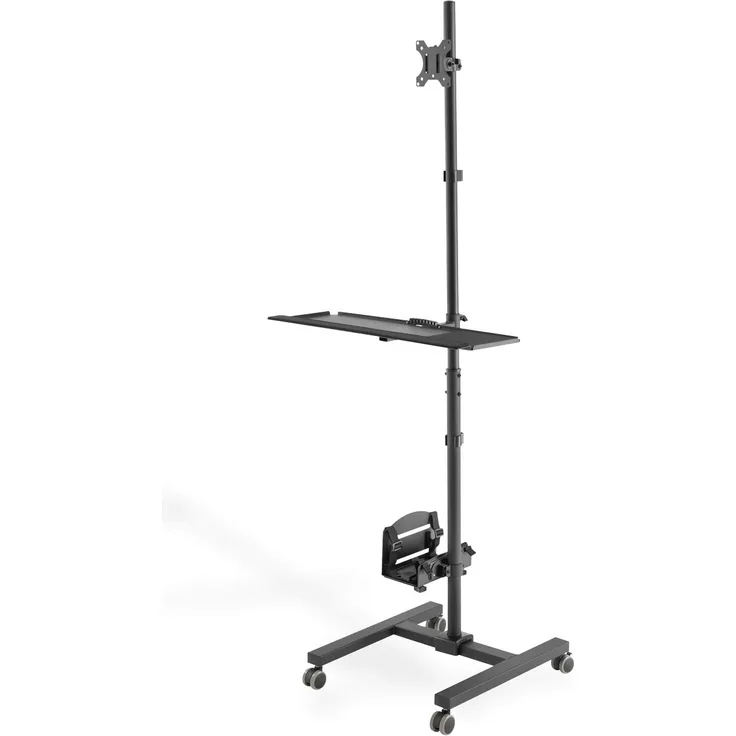 DIGITUS Mobiler Arbeitsplatz mit individ. Höhenverstellung DA-90374