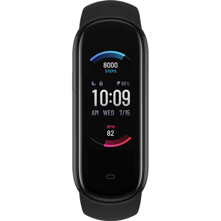 Amazfit Band 5 Fitness-Tracker Unisex, 18,5mm x 47,2mm, Kunststoffarmband, Midnight Black – Bild 2