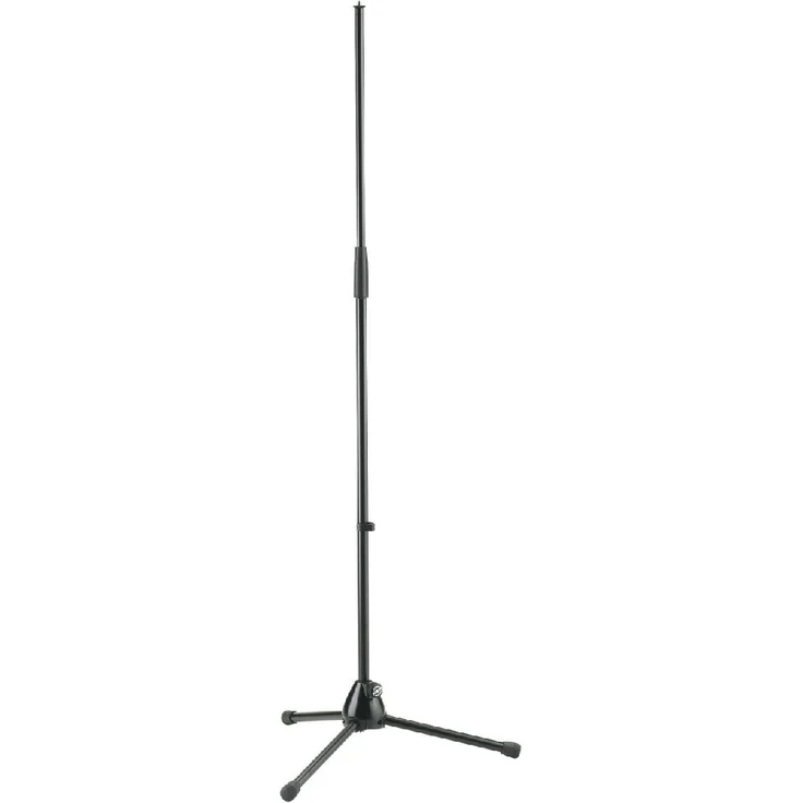 K & M Mikrofonstativ Straight Tripod - Schwarz – Bild 1