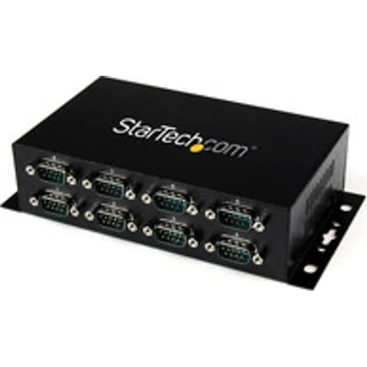 STARTECH.COM 8 Port USB auf Seriell RS-232 Adapter Hub - DIN-Schienen und Wandmontage fähig - USB zu