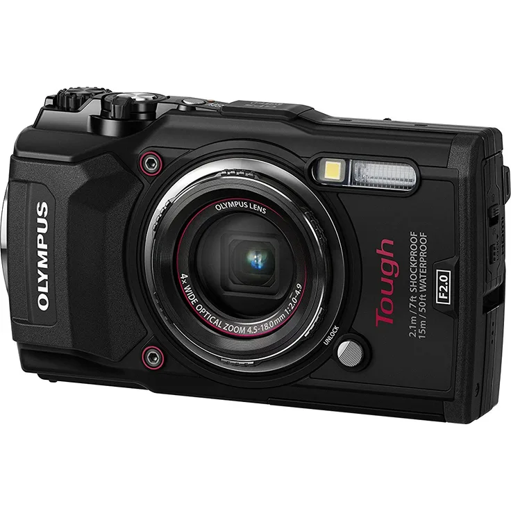 Olympus Tough TG-5 schwarz + Neoprene Case Kit