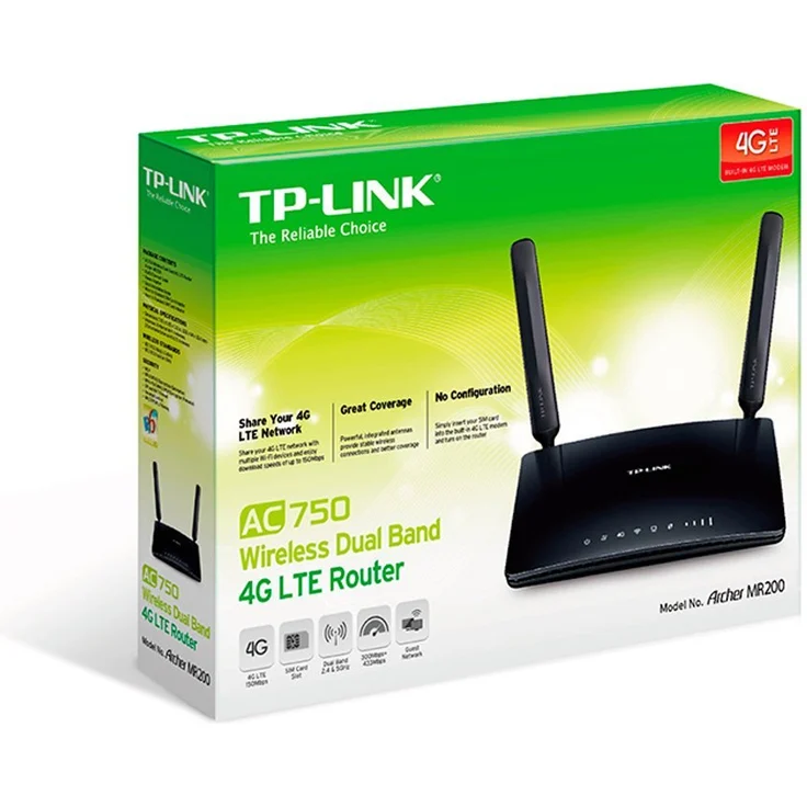 TP-Link Archer MR200 WLAN Dual-Band Schwarz – Bild 5
