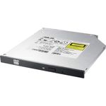 ASUS SDRW-08U1MT 9,5 mm interner DVD-Brenner mit M-DISC Unterstützung für lebenslange Datensicherung (SDRW-08U1MT-BLK-B-GEN)