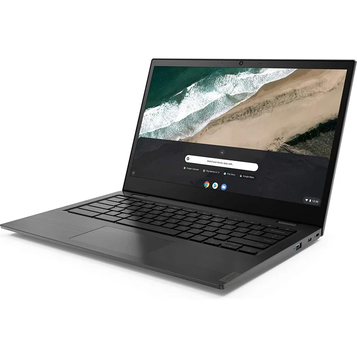 Lenovo ChromeBook S345-14AST - Laptop 14 Zoll (35,6 cm) Full HD, AMD A6-Serie A6-9220c, 4GB RAM, 64GB eMMC (Flash), Chrome OS (81WX0008GE) – Bild 2
