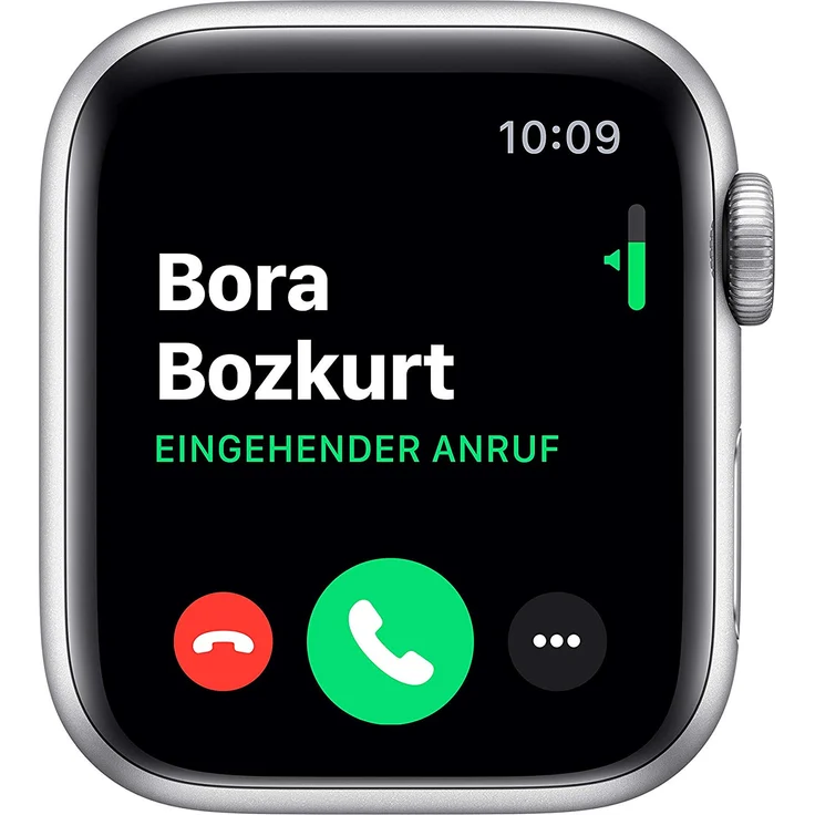 Apple Watch Series 5 Smartwatch GPS, Unisex, 40mm, Aluminiumgehäuse, Sportarmband, Silber – Bild 3