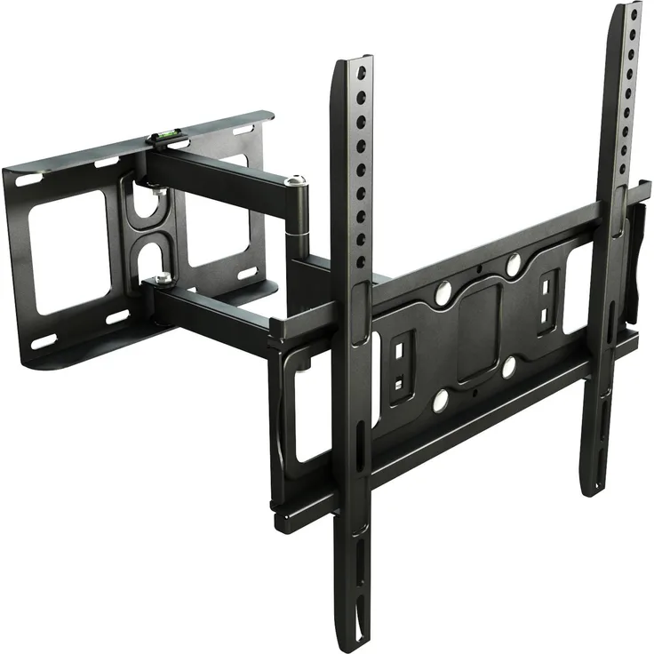 RICOO TV Wandhalterung Schwenkbar Neigbar S5144 Universal LCD Wandhalter Fernsehhalterung Ausziehbar Fernseher Halterung für Flachbildfernseher 76-140 cm 30''-55'' Zoll/VESA 200x200 400x400/Schwarz