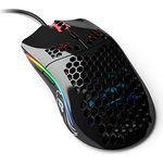 Glorious PC Gaming Race Model O- Gaming-Maus mit Kabel, Schwarz Glänzend