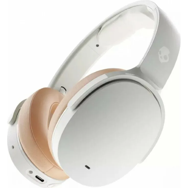 Skullcandy HESH ANC Over-Ear-Kopfhörer mit Bluetooth, Funk, Mikrofon, Noise Cancelling, weiß