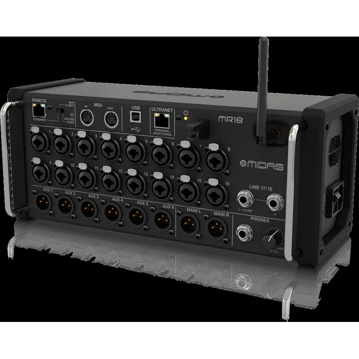 Midas MR 18 Digitalpult mit Wlan