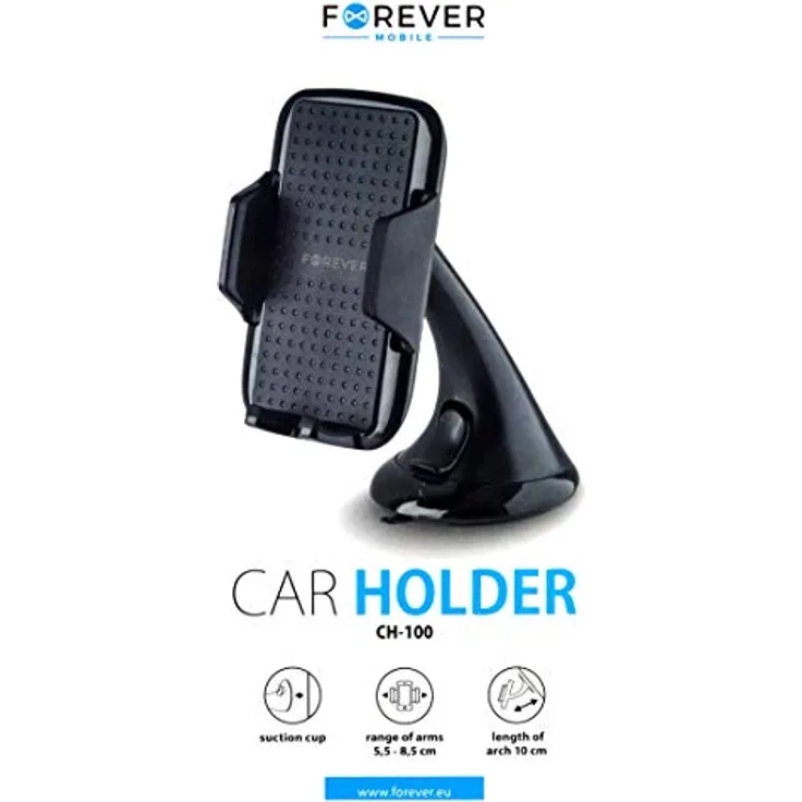 Forever T_0012222 CH-100 Universal Phone Holder 5.0-8.5 CM