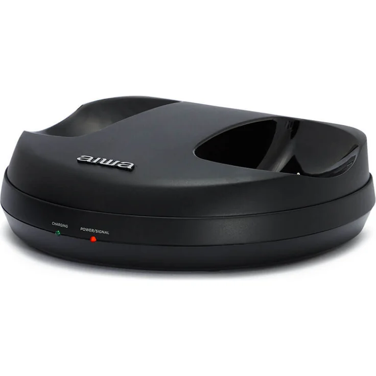 Aiwa WHF-880 Wireless Over-Ear-Kopfhörer, Drahtloser Sender mit PLL-Technologie, schwarz – Bild 6