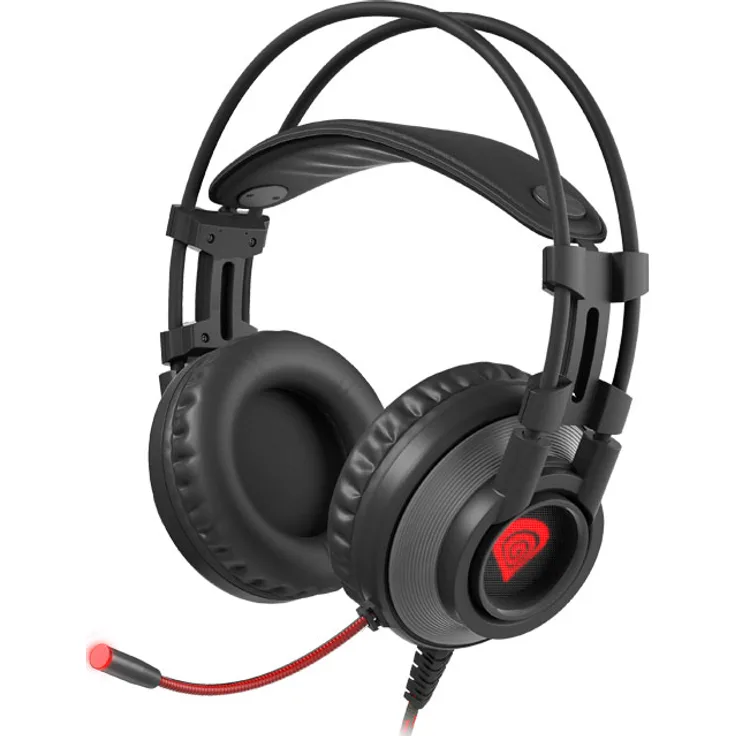 Kopfhörer mit Mikrofon Genessis Radion 600 Gaming USB 7.1 Virtual