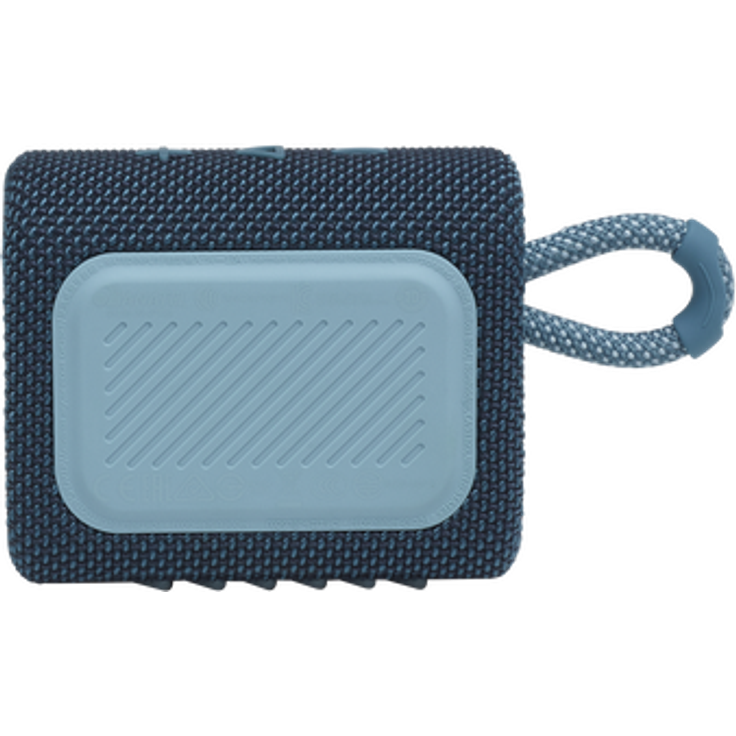 JBL GO 3 Tragbarer wasserdichter Bluetooth-Lautsprecher blau Bluetooth-Lautsprecher, wasserdicht, blau – Bild 3