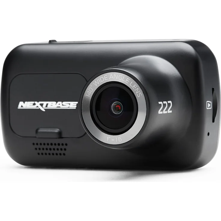 NextBase 222 Dash Cam (Full HD (1080p/30 fps), 2,5 HD-IPS Display, Click+Go PRO Car-Mount, hoch präziser G-Sensor, 140 Grad Weitwinkel-Sichtfeld) – Bild 1