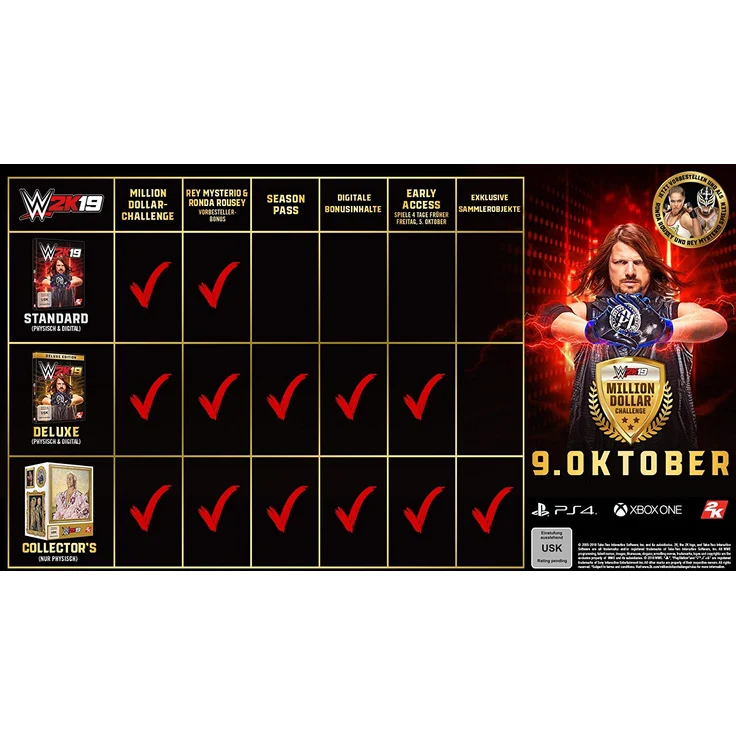 WWE 2K19 (Xbox One) - Preisvergleich – Bild 2