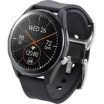 Asus VivoWatch SP Smartwatch, GPS, Unisex, Einheitsgröße, Silikonarmband, Schwarz