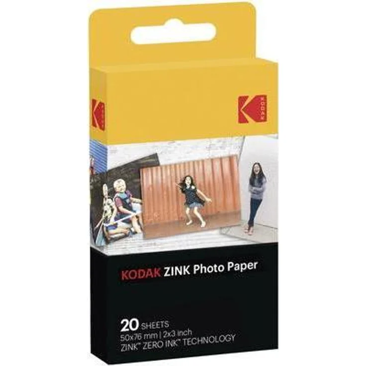 Kodak Zink Photo Paper 20pc (S) 50 x 76 mm Instant Picture Film – Instant Picture Films – Bild 1