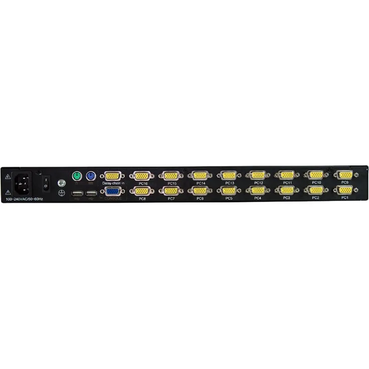 StarTech.Com Con Sole KVM per Rack Server a 16 Porte VGA 19'', 1U