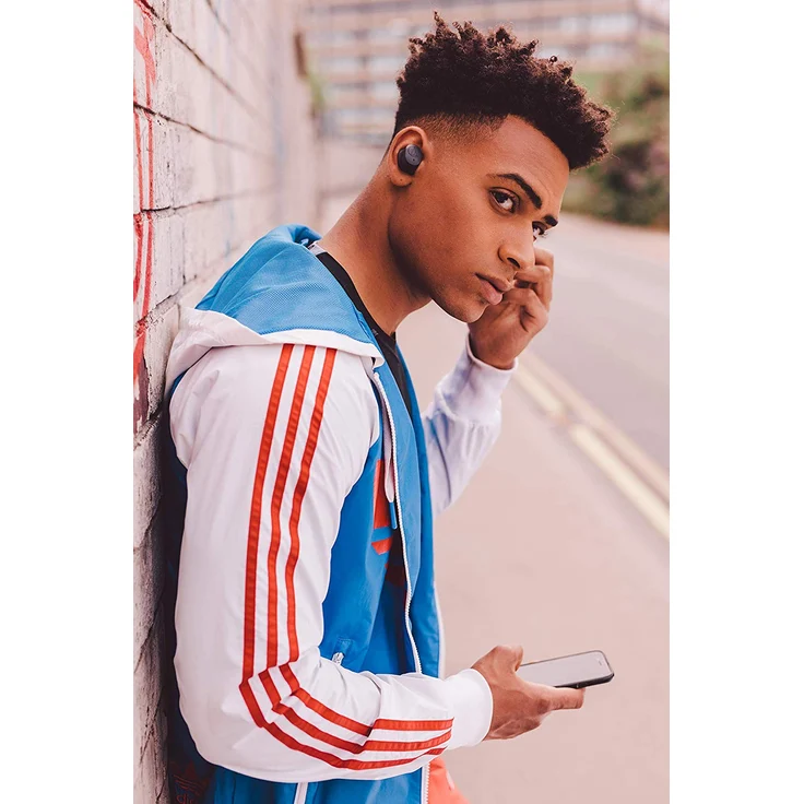 Audio-Technica ATH-SPORT7TW In-Ear Kopfhörer, mit Bluetooth, Mikrofon, schwarz – Bild 4