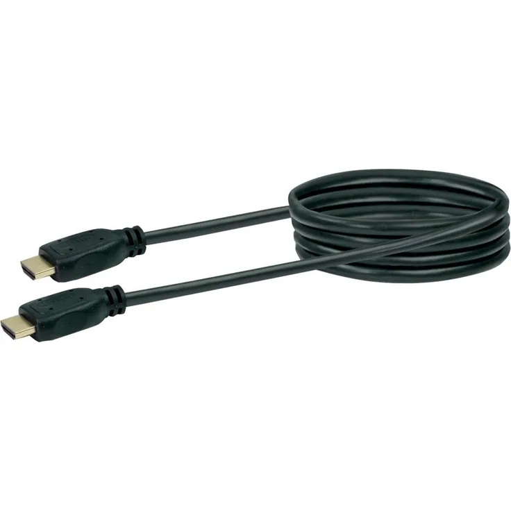 Schwaiger HDMI0300043 Full HD HDMI-Kabel (HDMI Standard 1.3 (bis 340MHz-10,2Gbps, bis zu 1080p), HDCP kompatibel) 3 m